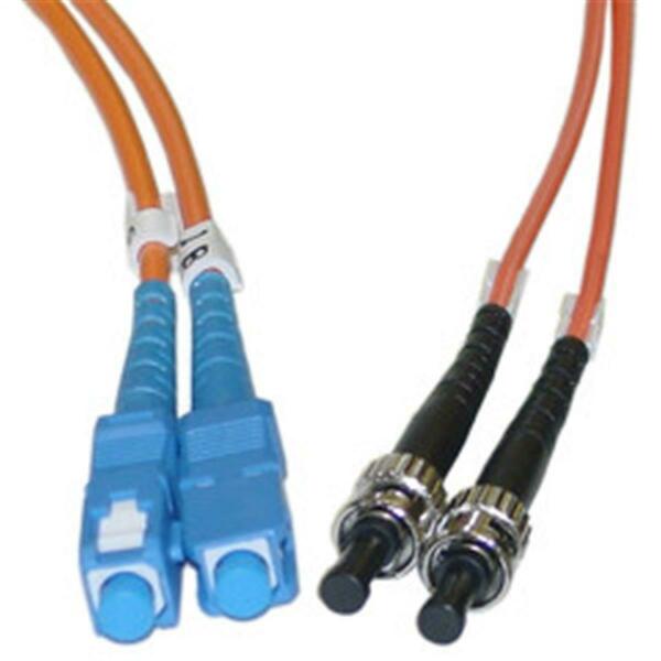 Cable Wholesale Fiber Optic Cable SC ST Multimode Duplex 62.5-125 1 meter 3.3 foot SCST-11101